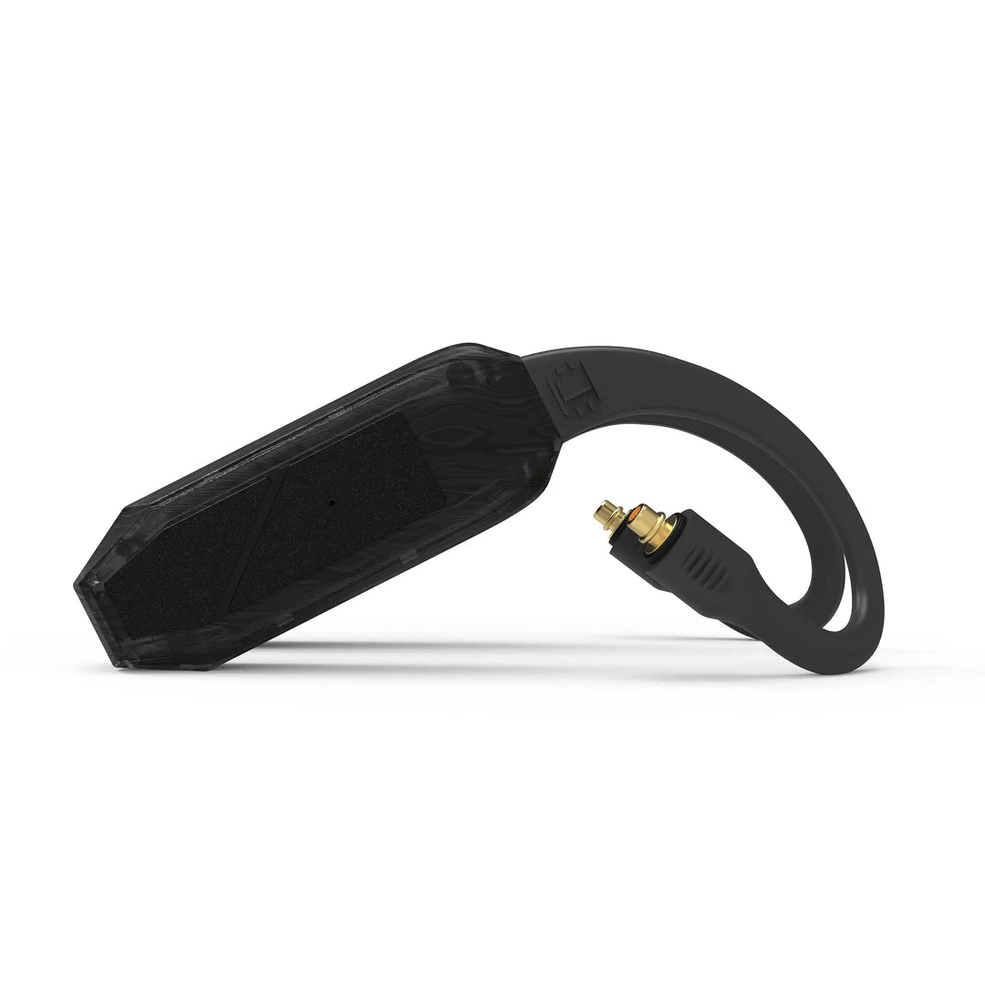 iFi Audio  single GO pod Air dac and amp right side profile view whitebox