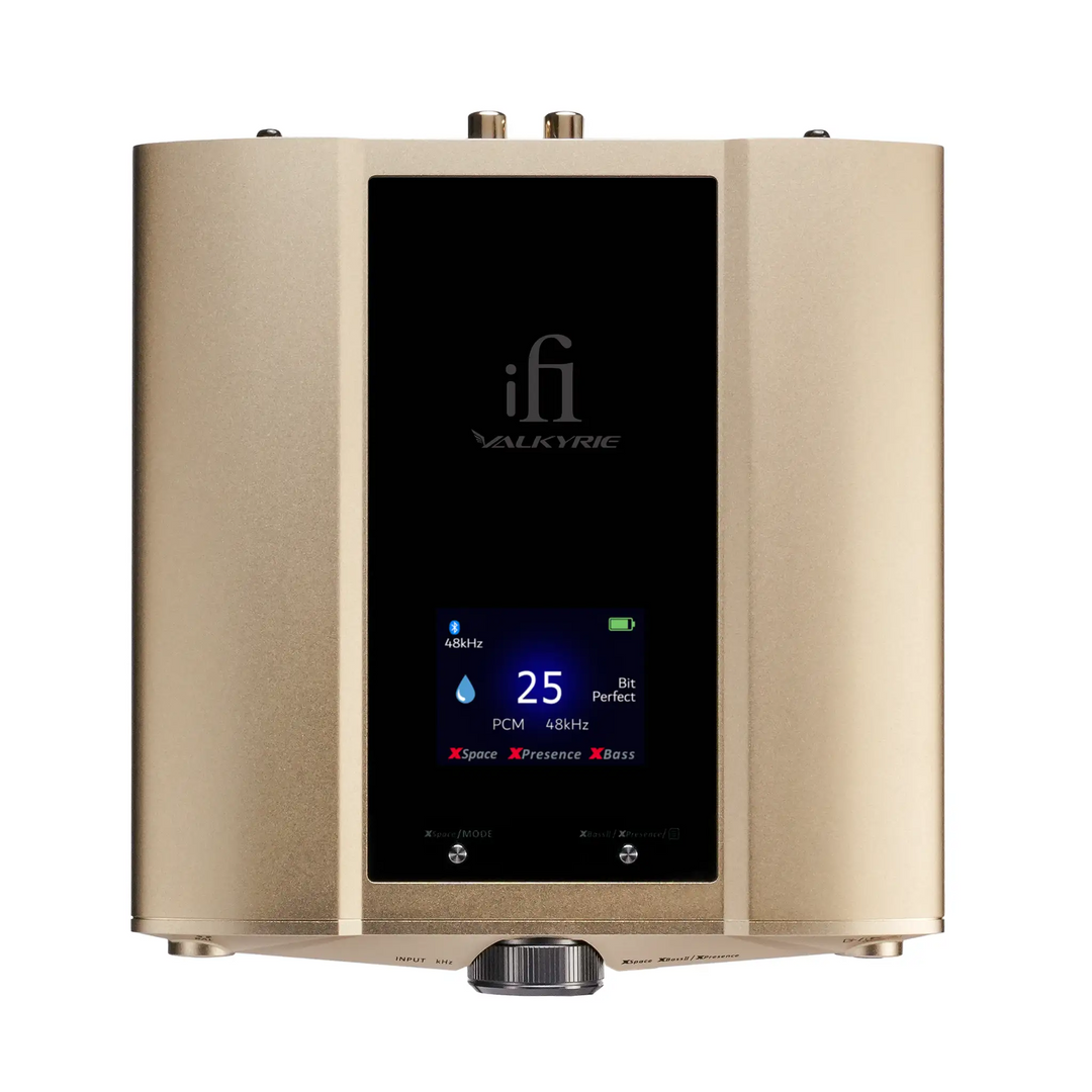 iFi Audio iDSD Valkyrie amp top bird's eye whitebox
