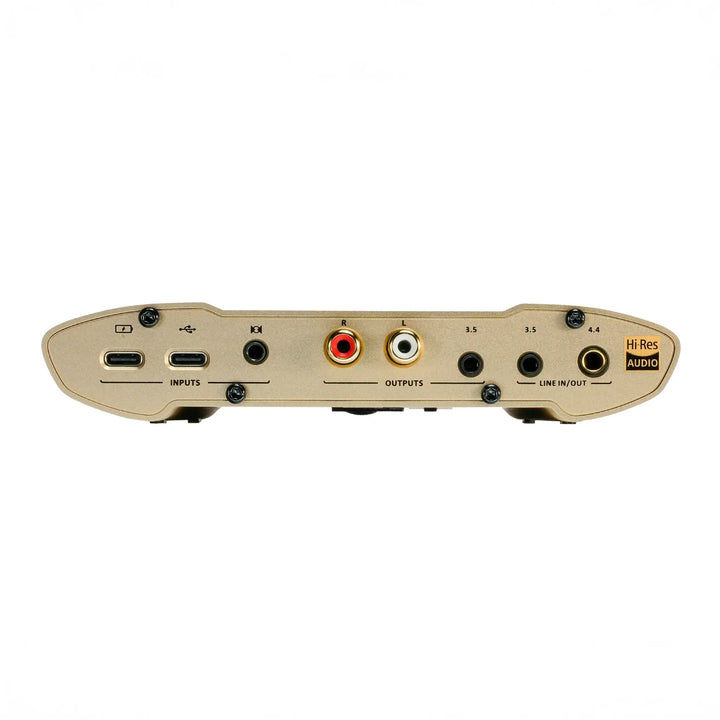 iFi Audio iDSD Valkyrie amp rear eye level whitebox
