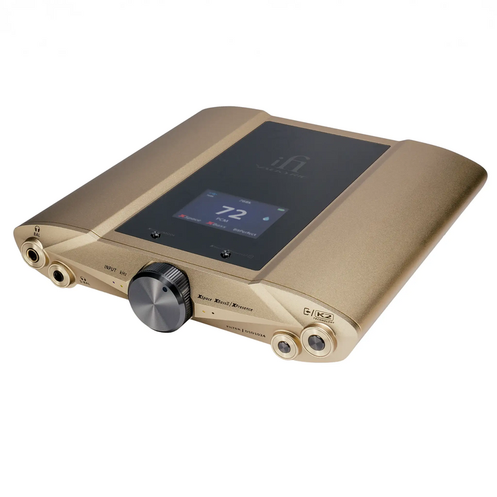iFi Audio iDSD Valkyrie amp front right 3 quarter whitebox