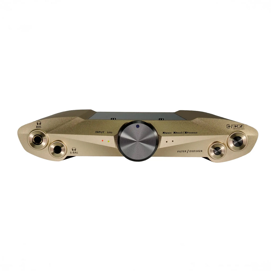 iFi Audio iDSD Valkyrie amp front eye level whitebox