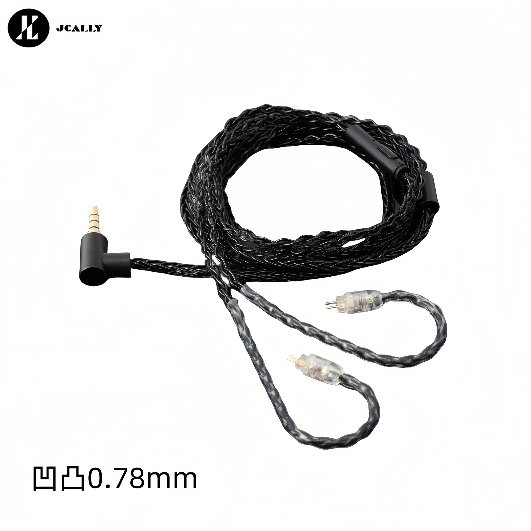 JCALLY JC08S Copper Silver IEM Upgrade Cable | Bloom Audio