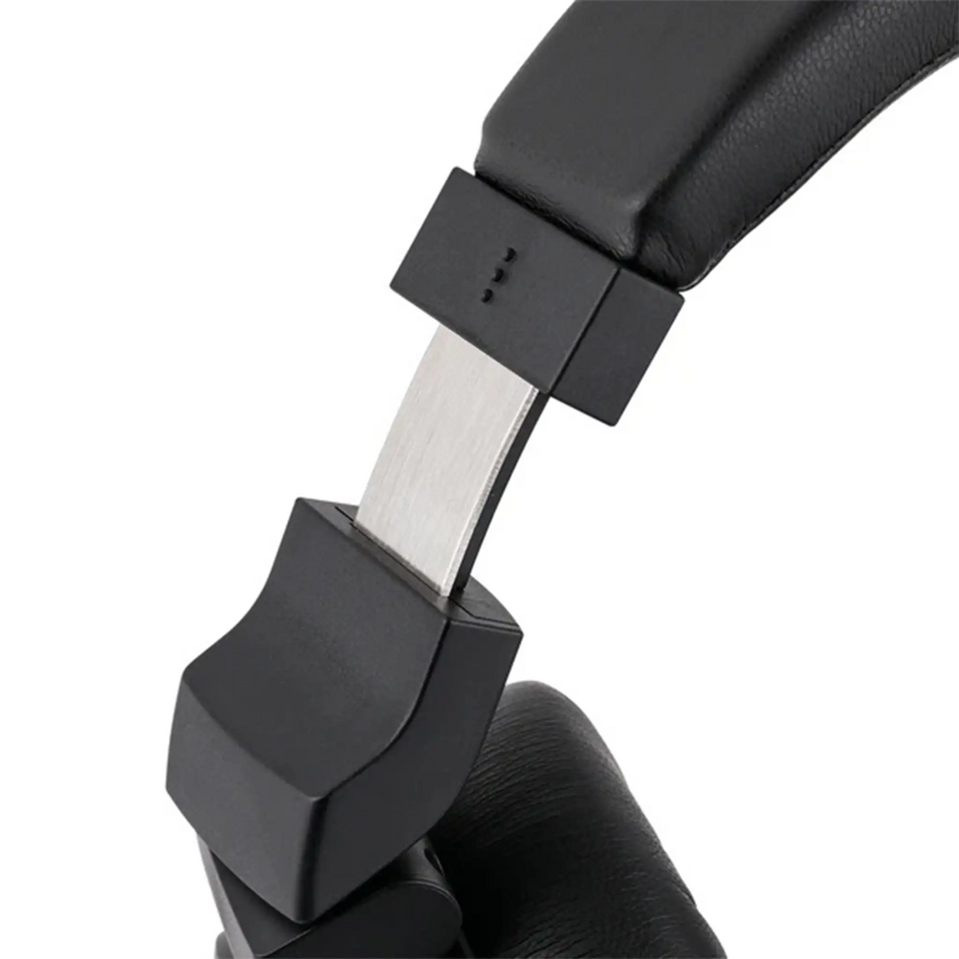 Kiwi Ears Aventus headphones headband hinge closeup whitebox