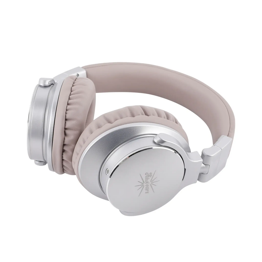 Kiwi Ears Division in silver lying down profile view whitebox