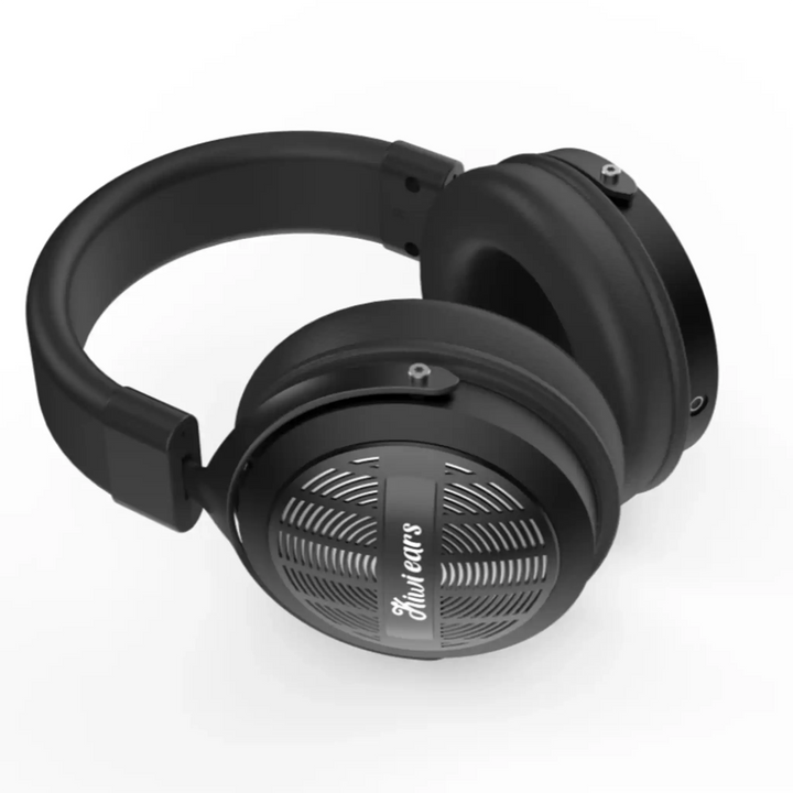 Kiwi Ears Ellipse headphone lying down side view whitebox