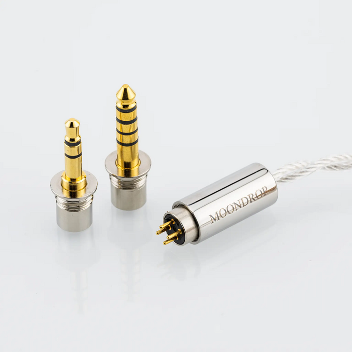 Moondrop Pavane IEMs terminations and interchangeable plug whitebox