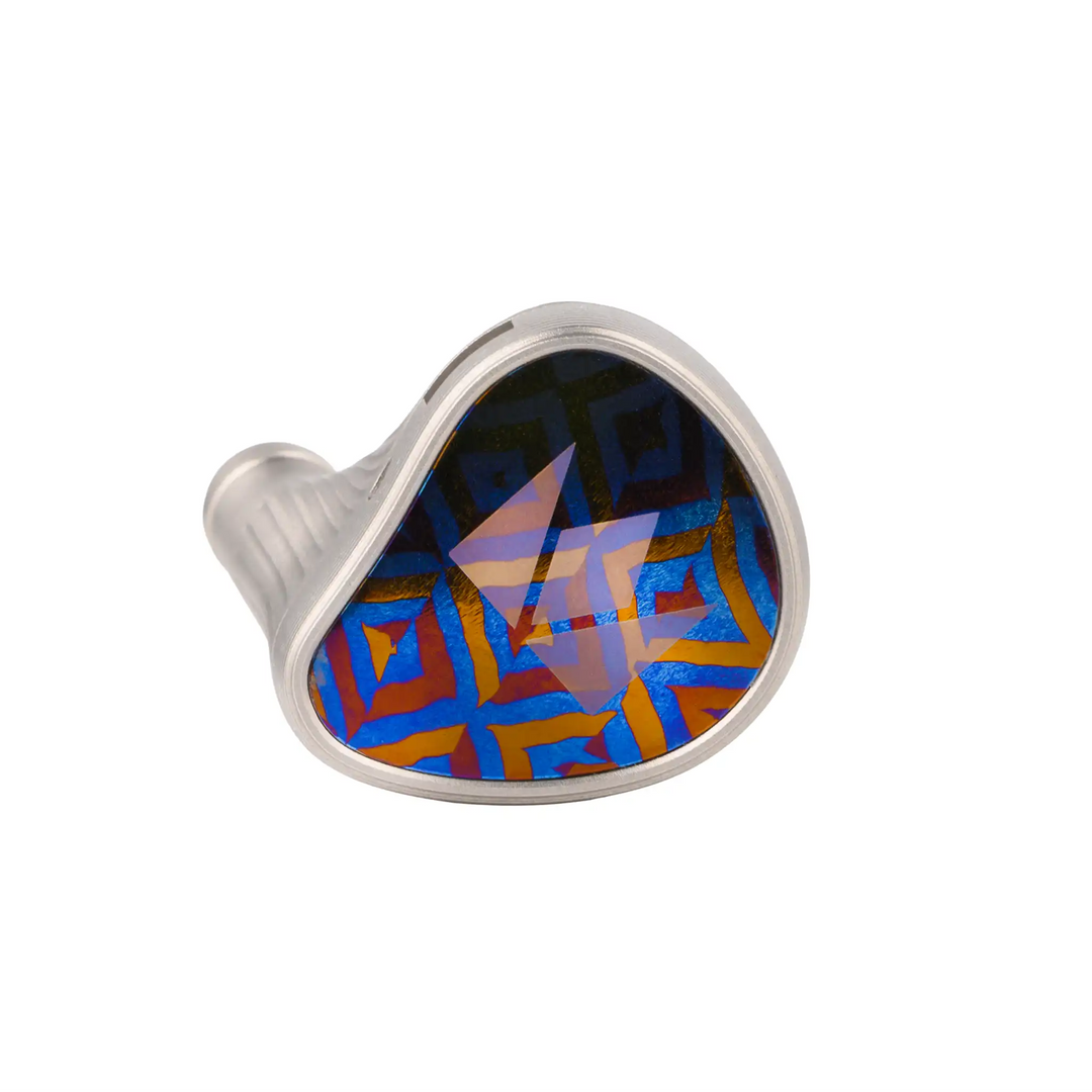 Noble Audio Kronos IEM front closeup whitebox