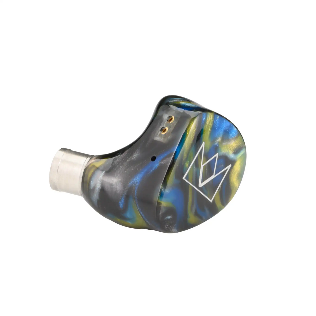 Noble Audio Van Gogh IEM front left 3 quarter angle view whitebox