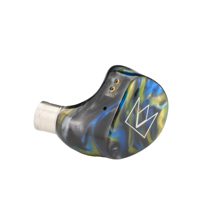 Noble Audio Van Gogh IEM front left 3 quarter angle view whitebox