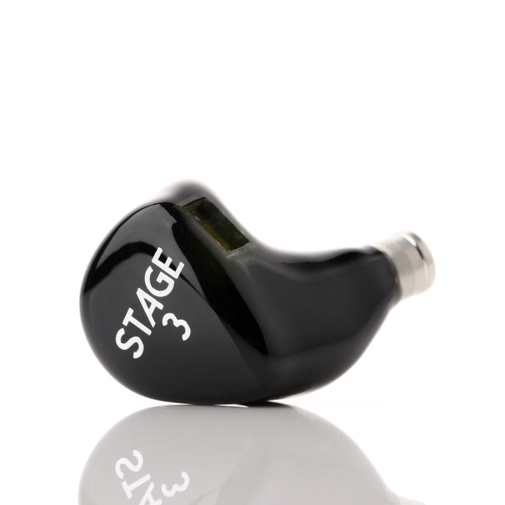 Noble Audio right Stage 3 front 3 quarter closeup over white background