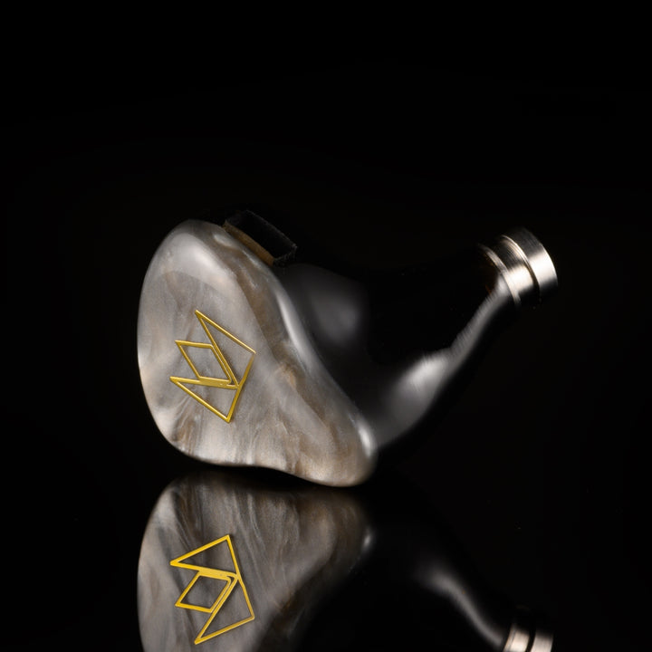 Noble Audio Kadence front right earphone over black background