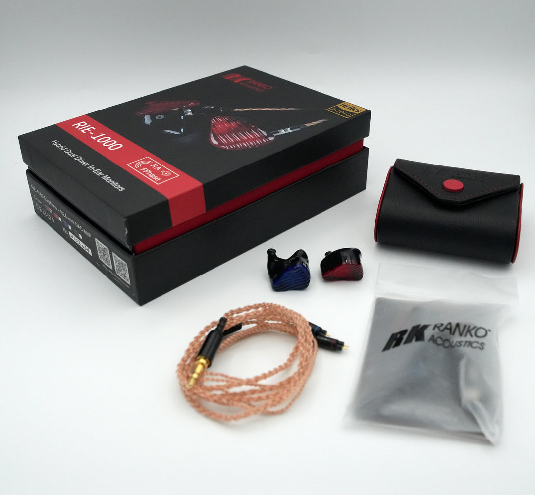 Ranko Acoustics RIE-1000 PREOWNED | Universal Hybrid IEMs-Bloom Audio