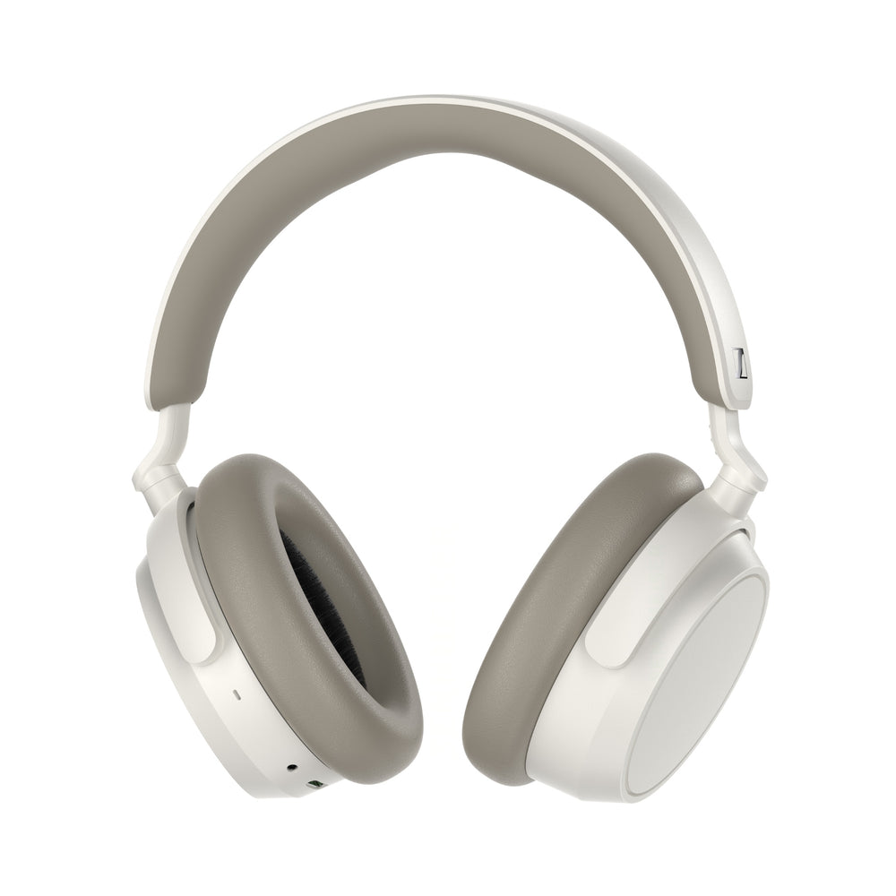 Sennheiser Accentum Plus white front quarter over white background