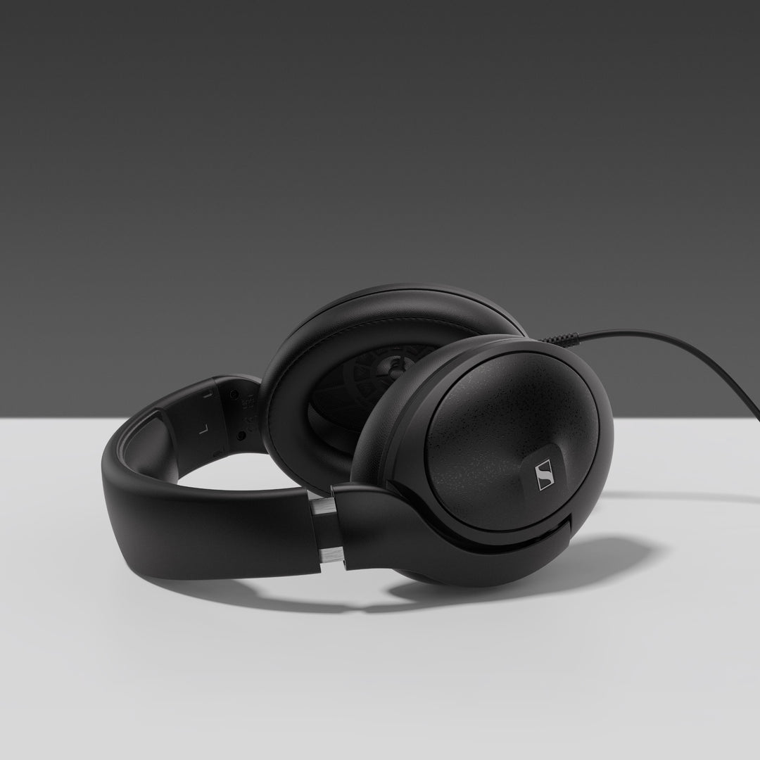 Sennheiser HD 620S side quarter over gray background
