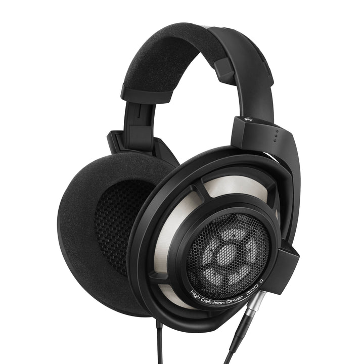 Sennheiser HD 800 S 3 quarter profile over white background