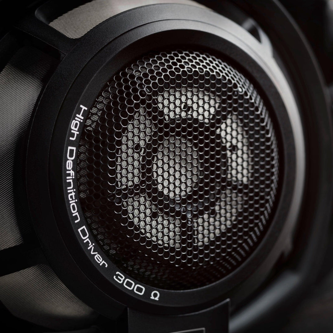 Sennheiser HD 800 S mood shot detail earcup grille