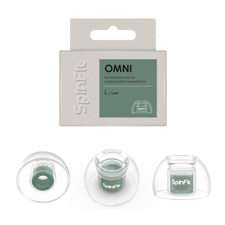 SpinFit OMNI | Premium Universal Silicone Eartips-Bloom Audio