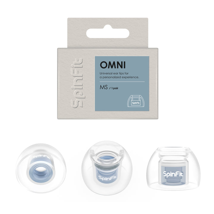 SpinFit OMNI | Premium Universal Silicone Eartips-Bloom Audio