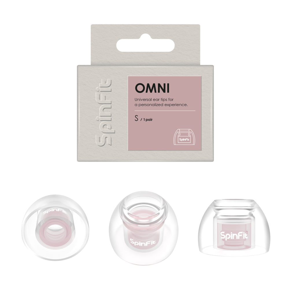 SpinFit OMNI | Premium Universal Silicone Eartips-Bloom Audio