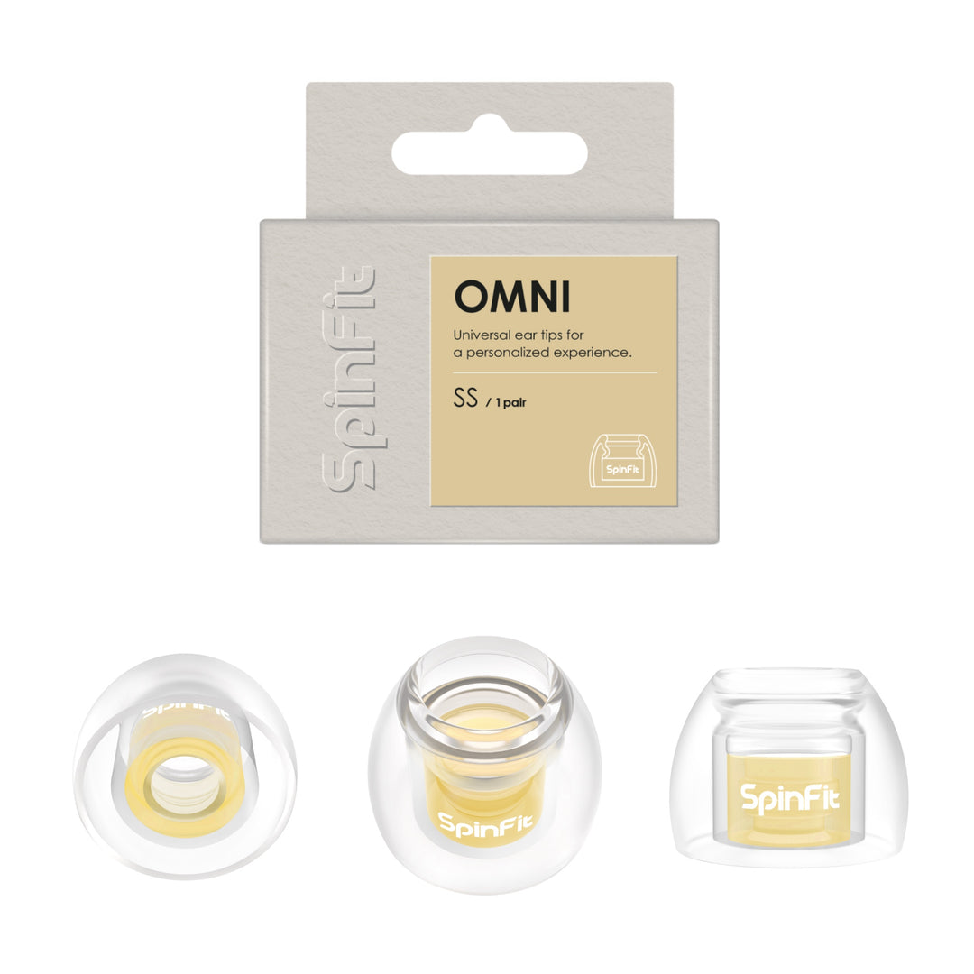 SpinFit OMNI | Premium Universal Silicone Eartips-Bloom Audio