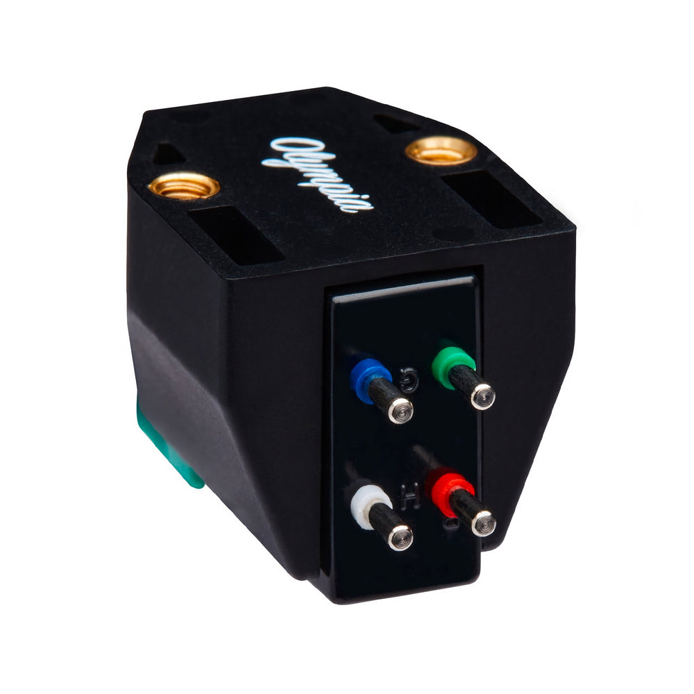 Sumiko Olympia closeup rear 3 quarter over white background