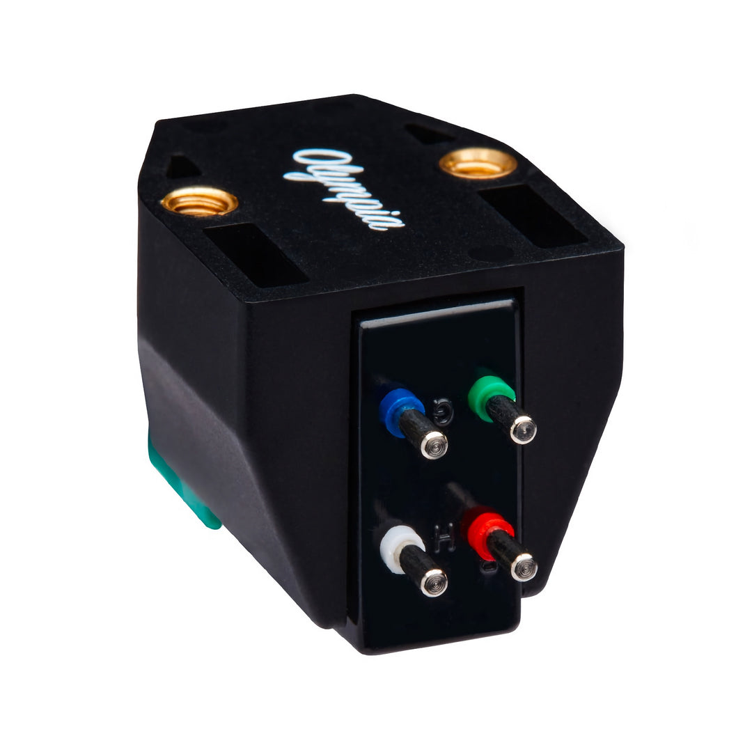 Sumiko Olympia closeup rear 3 quarter over white background