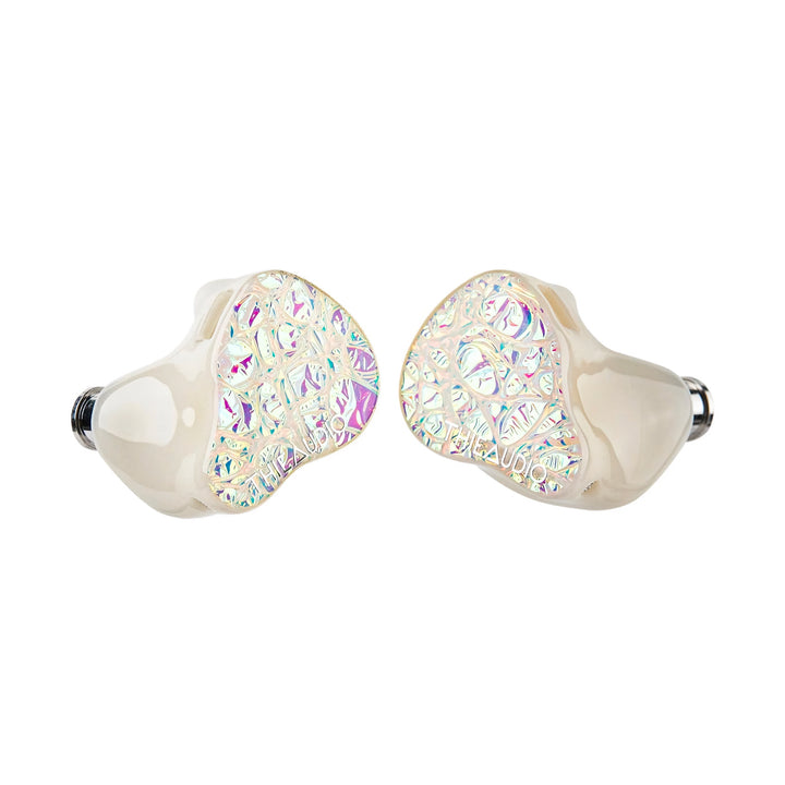 Thieaudio Hype 4 white front quarter over white background