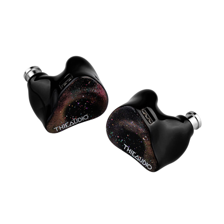 Thiaudio Prestige LTD top front 3 quarter highlighting 2-pin connectors over white background