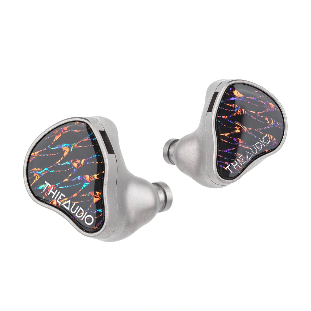 Thieaudio Valhalla IEMs front quarter whitebox