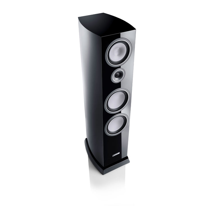Canton Vento 90 black 3 quarter top left front over white background