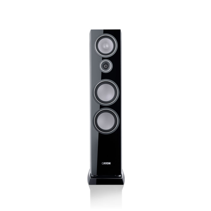 Canton Vento 90 black front over white background
