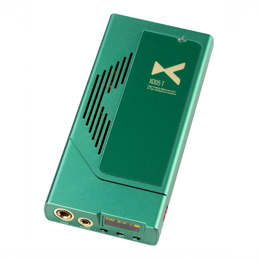 Xduoo XD05T top 3 quarter bird's eye whitebox