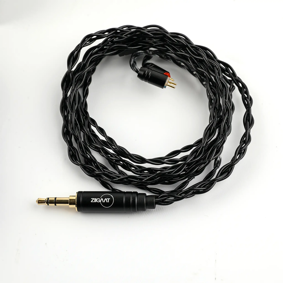 Ziigaat x Fresh Reviews Arete iems cable whitebox