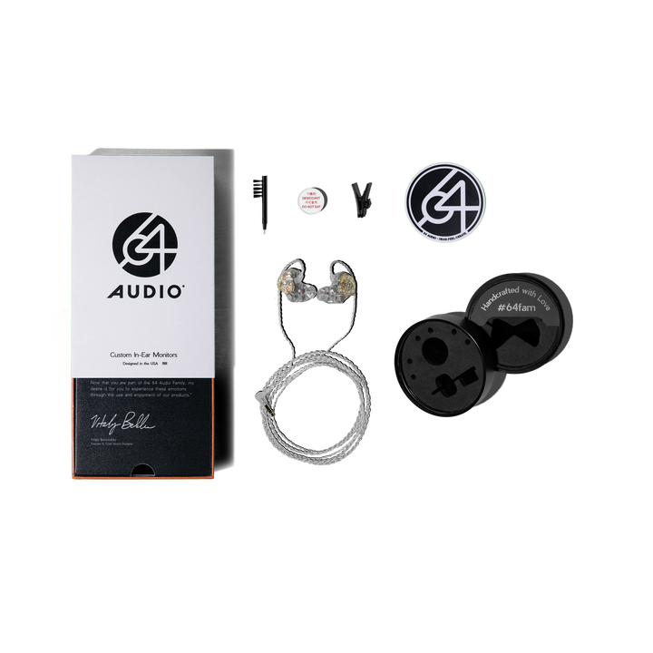 64 Audio A3e | Balanced Armature CUSTOM IEMs-Bloom Audio