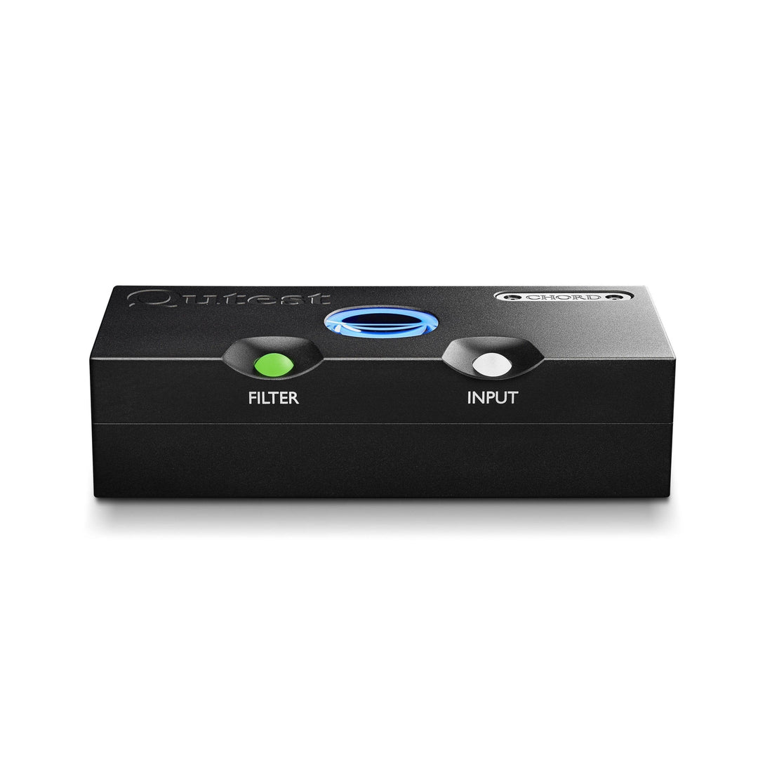 Chord Electronics Qutest front over white background