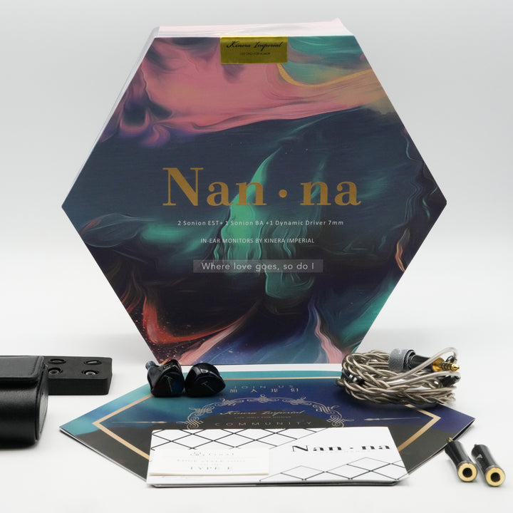 Kinera Imperial Nanna (Nanna 2.0 Pro) | Tribrid Universal IEMs-Bloom Audio