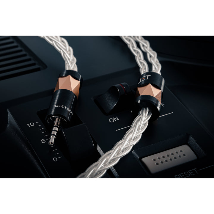 Eletech Project 8 Prudence | 8 Core Silver-Plated Copper IEM Cable-Bloom Audio