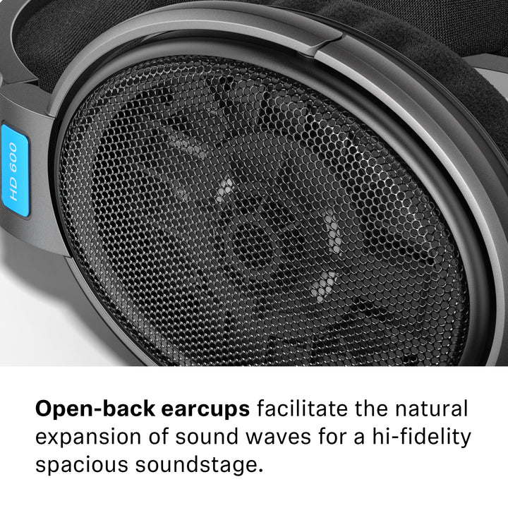 Sennheiser HD600 | Open-Back Dynamic Headphones-Bloom Audio