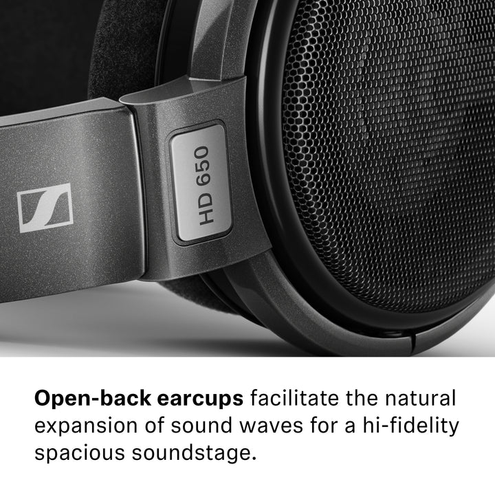 Sennheiser HD650 | Open-Back Dynamic Headphones-Bloom Audio