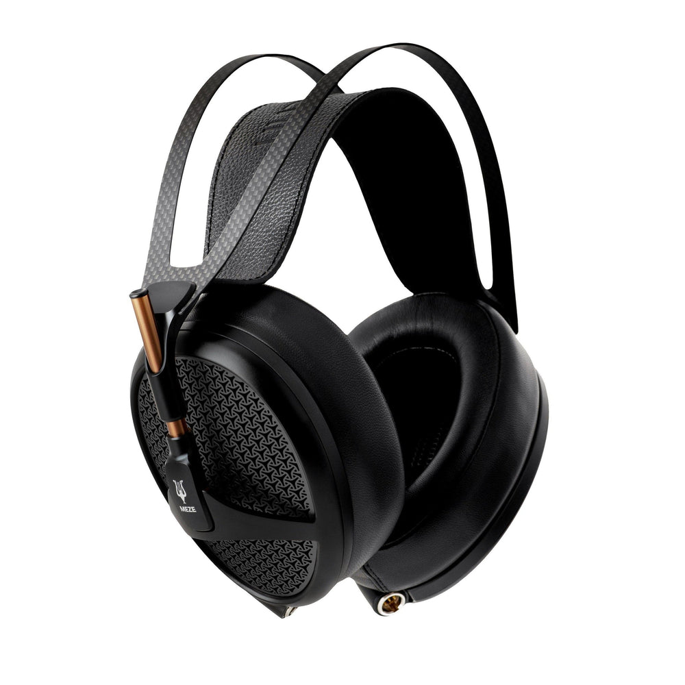 Meze Audio Empyrean jet black front left 3 quarter over white background | MEM-JBL
