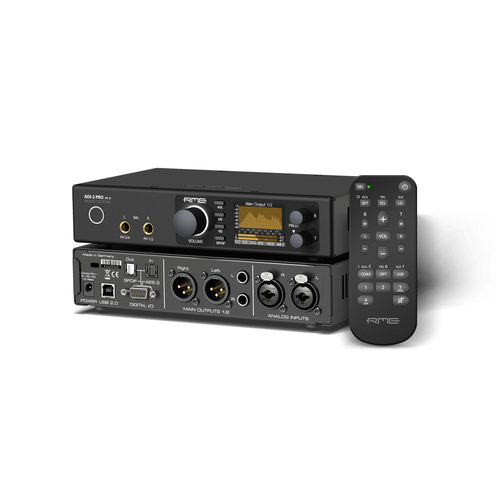 RME ADI-2 Pro FS Black Edition | Desktop DAC and Amp-Bloom Audio