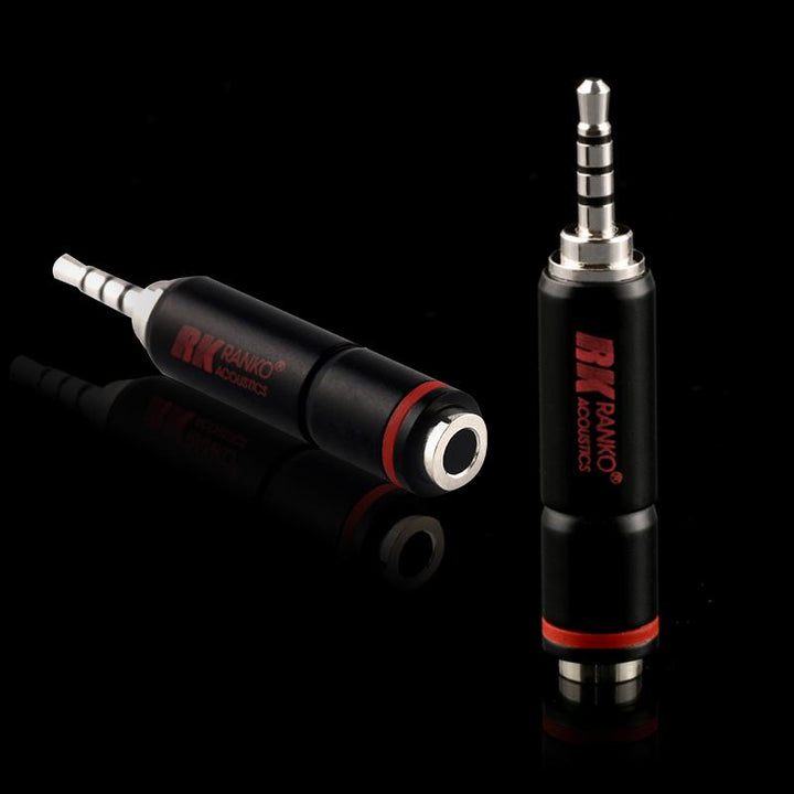 Ranko Acoustics RCP-1000/2000 Series | Rhodium-Plated Headphone Adapters-Bloom Audio | RCP-2025
