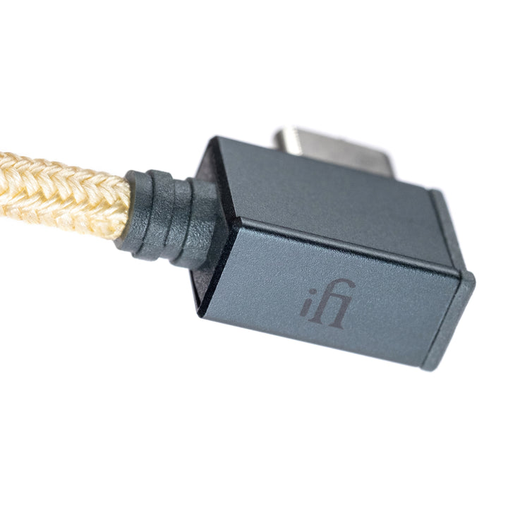 iFi 90 degree Type-C OTG Cable | USB-C Male to Male-Bloom Audio