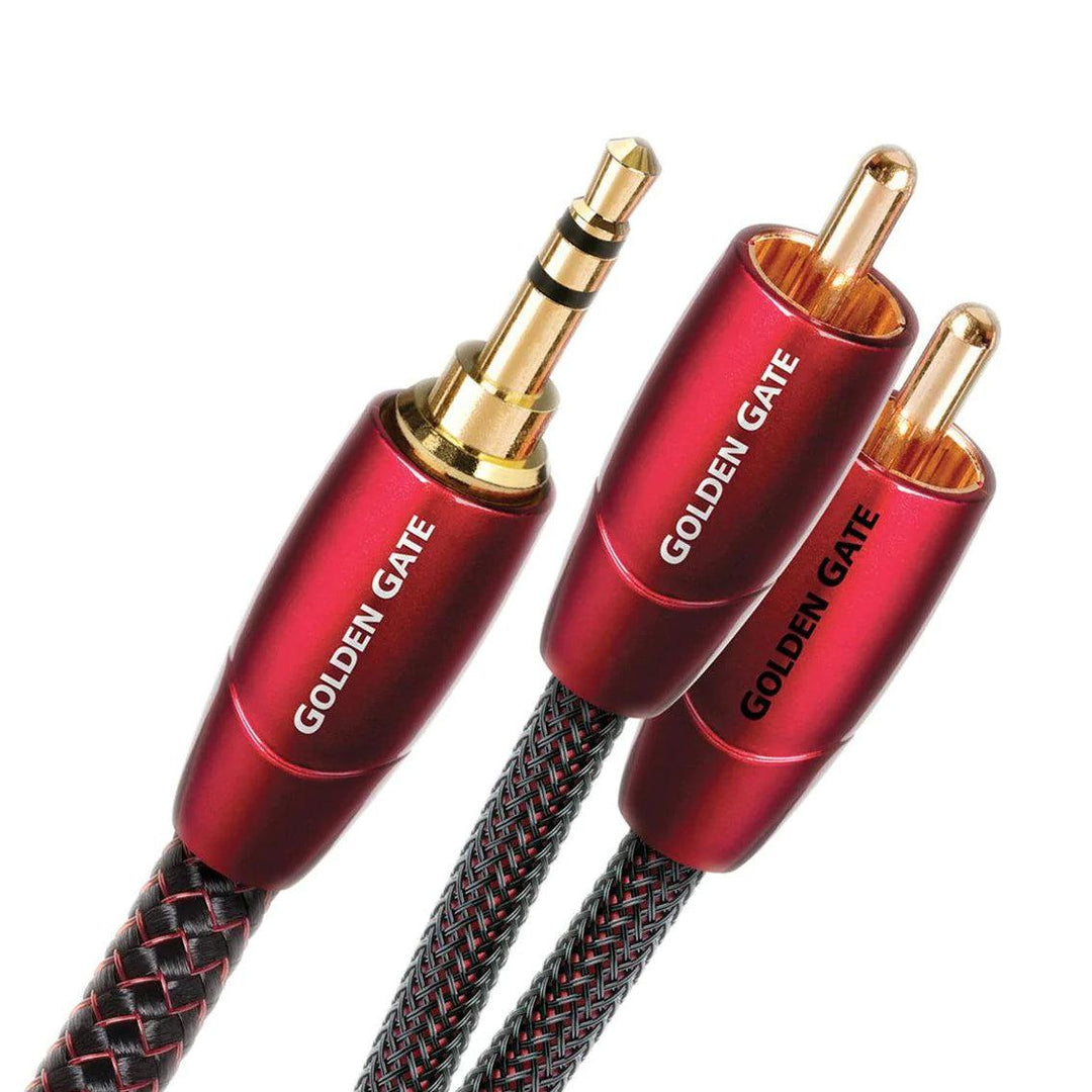 AudioQuest Golden Gate | Analog RCA and 3.5mm Audio Interconnect Cables-Bloom Audio