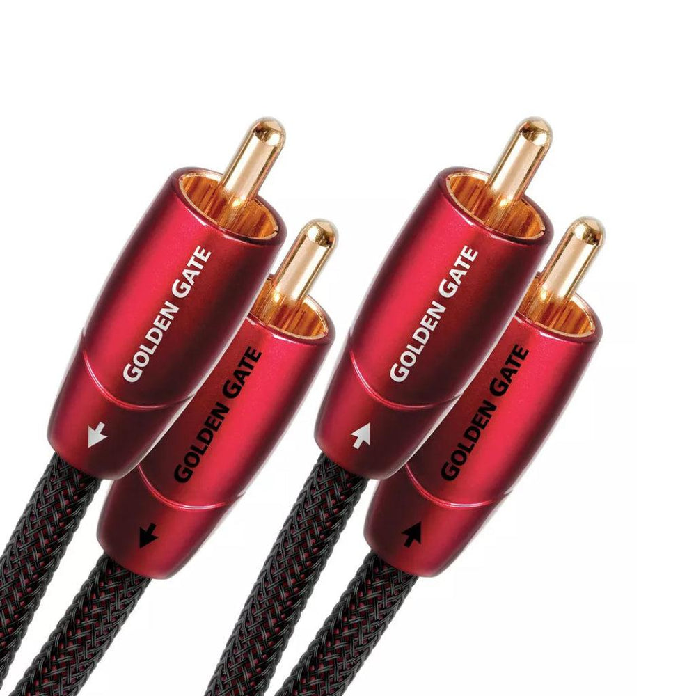 AudioQuest Golden Gate | Analog RCA and 3.5mm Audio Interconnect Cables-Bloom Audio