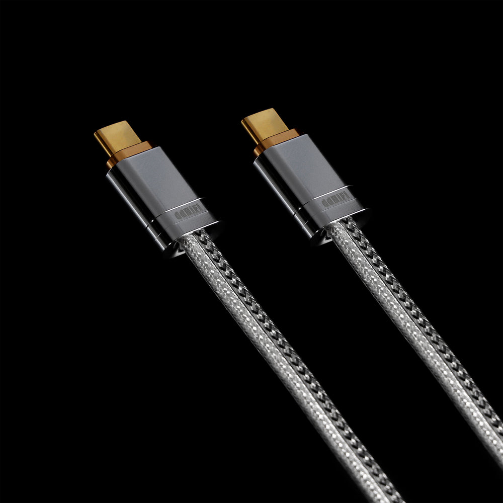 ddHiFi TC09S cable over black background
