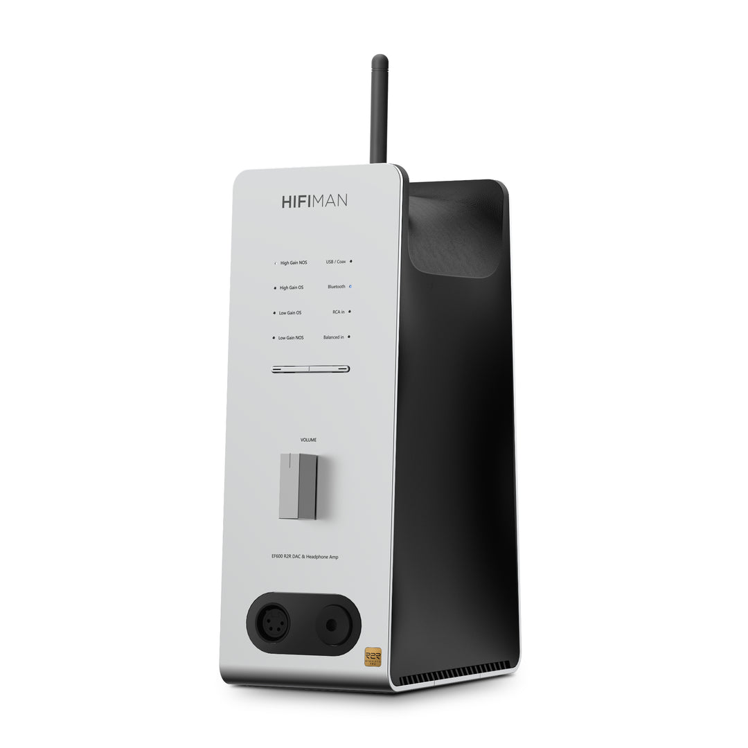 HiFiMAN EF600 front right quarter over white background