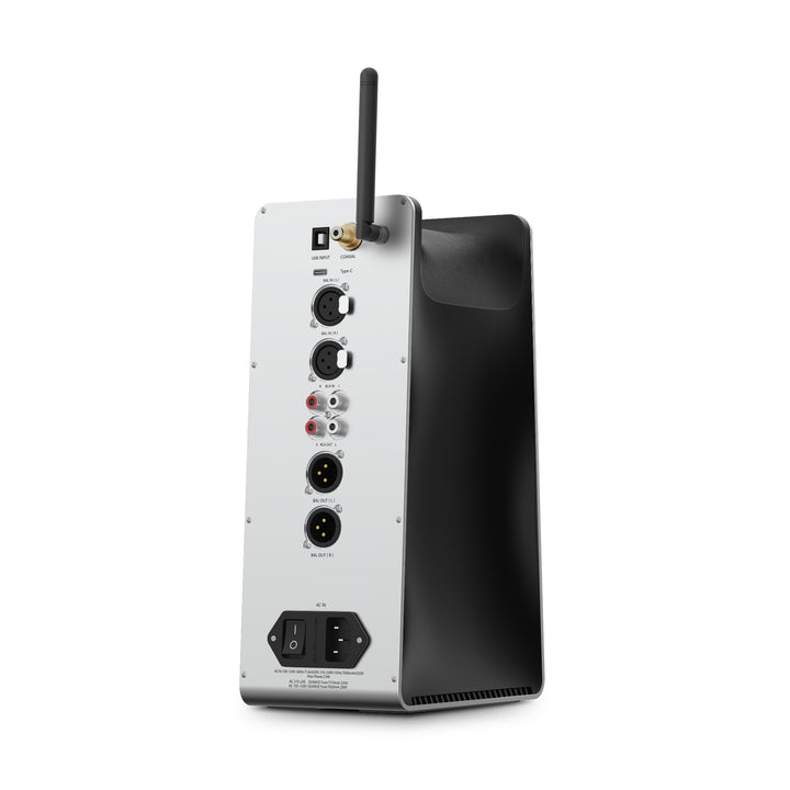 HiFiMAN EF600 rear left quarter over white background