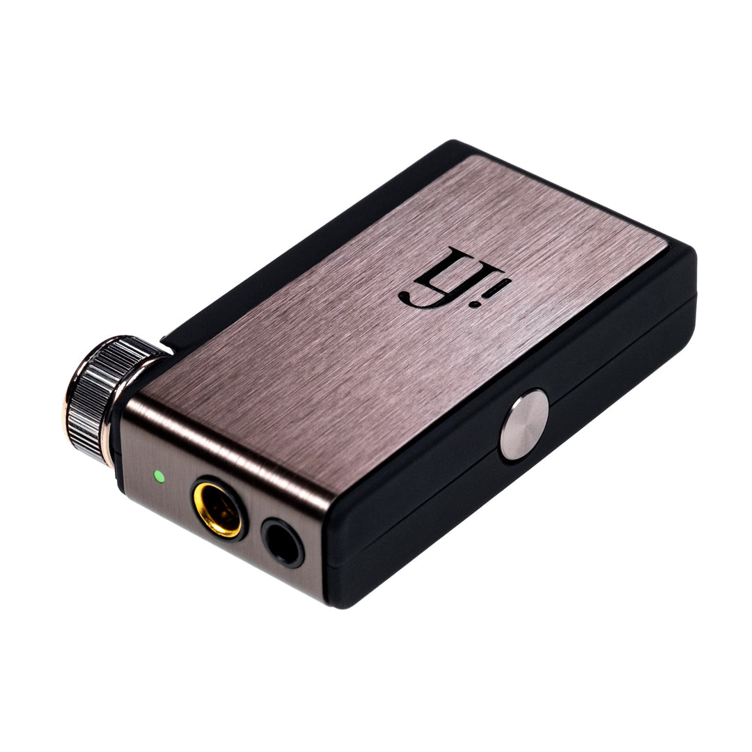 iFi GO Blu top quarter with connections over white background