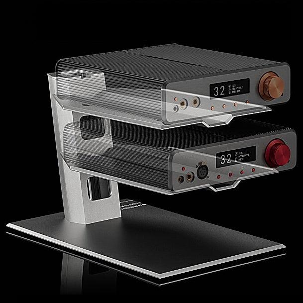 Burson Mothership | Aluminum Equipment Rack for Audiophile Desktop Gear-Bloom Audio